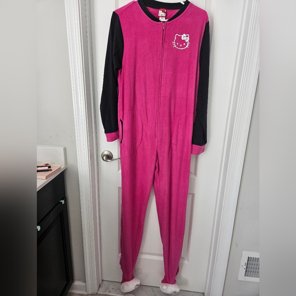 Hello Kitty women's onesie jammies
